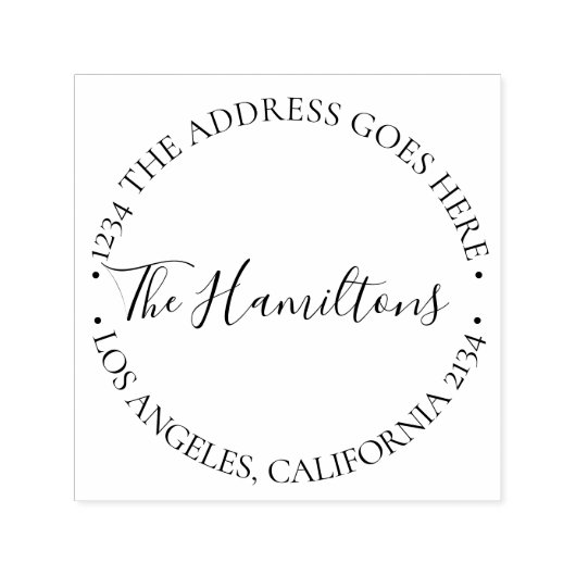 Aangepaste gepersonaliseerde typografie  zelfinktende stempel (Design)