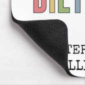 Aangepaste geregistreerde diëtititititiaanse multi muismat (Hoek)