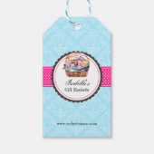 Aangepaste geschenkmand Business Cadeaulabel (Voorkant)