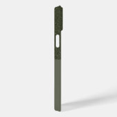 Aangepaste Gespikkelde Top Moss Groene iPhone 14 P Case-Mate iPhone Case (Achterkant / Rechts)