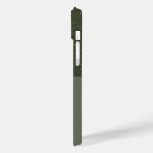 Aangepaste Gespikkelde Top Moss Groene iPhone 14 P Case-Mate iPhone Case (Achterkant / Links)