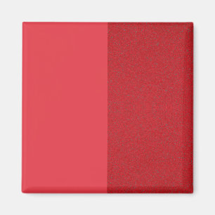 Aangepaste Gespleten Rood Magneet – Mat en Grein D