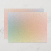 Aangepaste getextureerde, blanco Sjabloon Abstract (Voorkant / Achterkant)