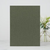 Aangepaste getextureerde Moss Green Invitation Sja Kaart (Staand voorkant)