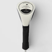 Aangepaste Getuige Golfheadcover (Voorkant)