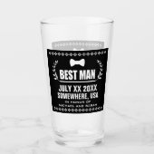 Aangepaste getuige van de bruidegom glas (Voorkant)