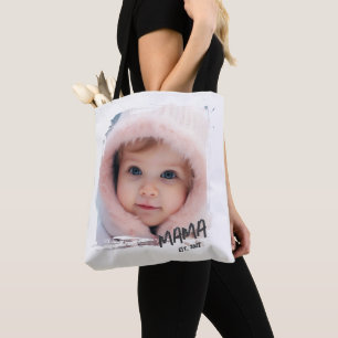 Aangepaste Gevestigde Foto Mama Draagtas