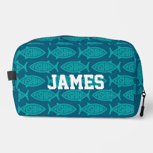 Aangepaste Gevist DOPP-kit Toilettasje (Voorkant)