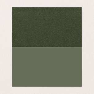 Aangepaste gevouwen Moss Groene Kaart met getextur Visitekaartjes