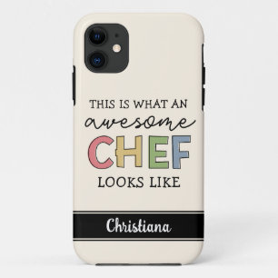 Aangepaste Geweldige Chef-cadeaus Beste Chef Eve iPhone 11 Hoesje
