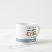 Aangepaste Geweldige Chef-cadeaus | Beste Chef Eve Espresso Kop (Voorkant rechts)