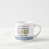 Aangepaste Geweldige Chef-cadeaus | Beste Chef Eve Espresso Kop (Rechts)