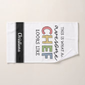 Aangepaste Geweldige Chef-cadeaus | Beste Chef Eve Handdoek (Handdoek)