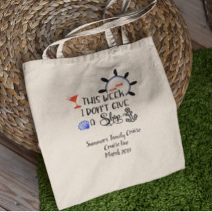 Aangepaste gezereis Grappig schip Personaliseren Tote Bag