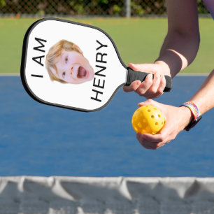 Aangepaste Gezicht Pickleball Verjaardagsfeest Mat Paddle