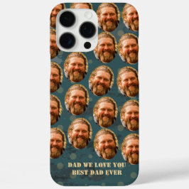 Aangepaste Gezichten Met Tekst Fotopatroon Grappig iPhone 16 Pro Max Hoesje