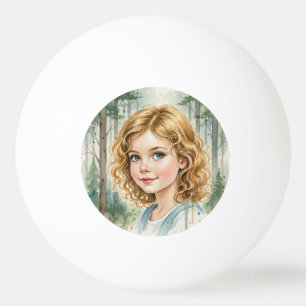 Aangepaste gezichten van meisjes Grappig Feest Pe Pingpongballen