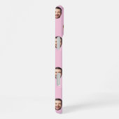 Aangepaste Gezichtsfoto Familie Gift, 4 Foto's Gez iPhone Hoesje (Rechterkant)