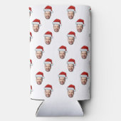 Aangepaste Gezichtsfoto Santa Hat Kerstcadeau (Achterkant)