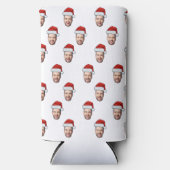 Aangepaste Gezichtsfoto Santa Hat Kerstcadeau (Voorkant)