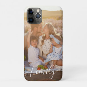 Aangepaste gezinsfoto - Gepersonaliseerd iPhone 11 Pro Hoesje