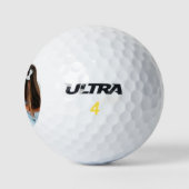 Aangepaste gezinsfoto golfballen (Logo)