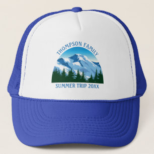 Aangepaste gezinshereniging Trip Mountain Forest H Trucker Pet