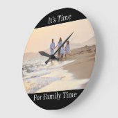 Aangepaste gezinsklok grote klok (Hoek)