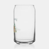 Aangepaste gezinsreünie Road Trip Camp Blikvorm Glas (Achterkant)