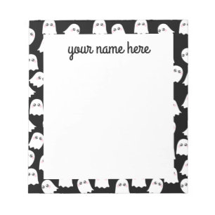 Aangepaste Ghosts-laptop Notitieblok