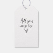 Aangepaste Gift Label Party Favor Label Hang Label Cadeaulabel (Achterkant)