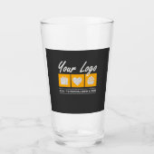 Aangepaste Gift Voor Mannen Verjaardag Hem Vader M Glas (Voorkant)