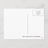 Aangepaste Gingerbrood Holiday-Kaart Feestdagenkaart (Achterkant)