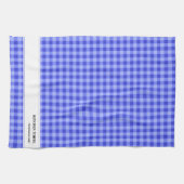 Aangepaste Gingham keukenhanddoek (Horizontaal)