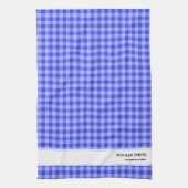 Aangepaste Gingham keukenhanddoek (Verticaal)