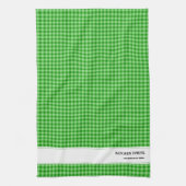 Aangepaste Gingham keukenhanddoek (Verticaal)