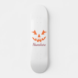 Aangepaste Girly Jack O Lantaarn Pompoen Halloween Skateboard