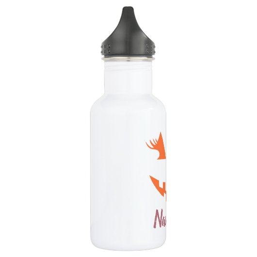 Aangepaste Girly Jack O Lantaarn Pompoen Halloween Waterfles (Links)