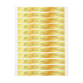 Aangepaste Glamor Gold-look Moderne, elegante Sjab (Vel)