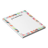 Aangepaste glasmarmer notitieblok (Schuin)