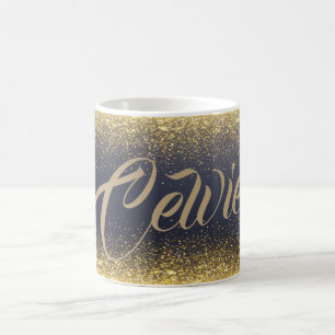 Aangepaste Glitter voor aangepast goud   Klassieke Koffiemok