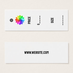 Aangepaste goedkope prijskaartjes Logo bedrijfsnaa Mini Visitekaartjes