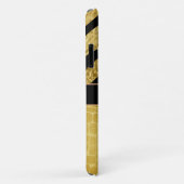 Aangepaste Gold- en zwarte dierlijke afdrukken Case-Mate iPhone Case (Achterkant/rechts)