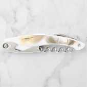 Aangepaste Gold Feathers Kurkentrekker (Voorkant)