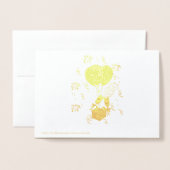 Aangepaste Gold Foil-creditcard Folie Kaarten (Met envelop)