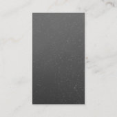 Aangepaste Gold Stripe Piano-leraar Visitekaartje (Achterkant)