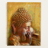 Aangepaste Golden Buddha met prijsopgave Planner (Voorkant)