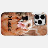 Aangepaste Golden Retriever Foto - Hondenliefhebbe Case-Mate iPhone Case (Achterkant (horizontaal))
