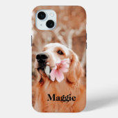 Aangepaste Golden Retriever Foto - Hondenliefhebbe Case-Mate iPhone Case (Achterkant)