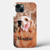 Aangepaste Golden Retriever Foto - Hondenliefhebbe Case-Mate iPhone Case (Achterkant)